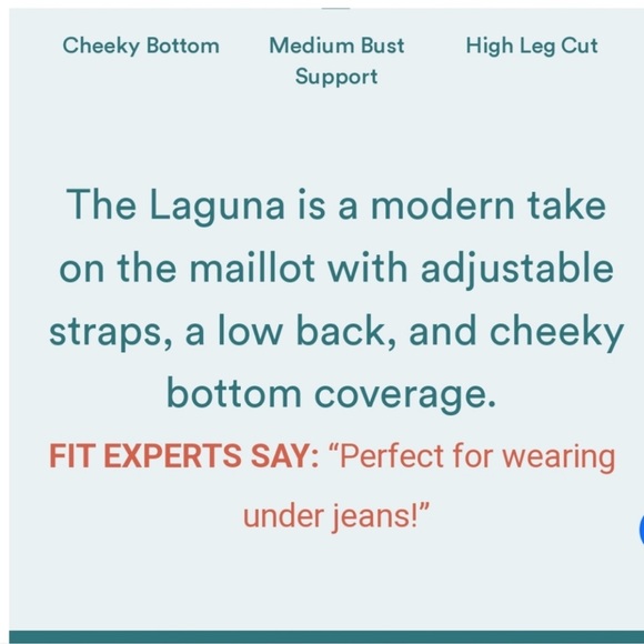 Andie Swim 1 Piece Laguna Swimsuit SZ Large Gray - Picture 4 of 4